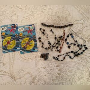 Craft Beads and Stretch Magic Cord for ten bracelets
